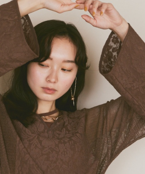 moi tytto(モイテュット)の「ボールチェーンイヤカフ/ニュアンスチョーカー2set(イヤーカフ・レディース・ゴールド・FREE)」の5枚目の写真