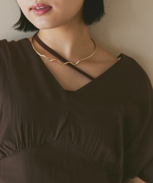 moi tytto(モイテュット)の「ボールチェーンイヤカフ/ニュアンスチョーカー2set(イヤーカフ・レディース・ゴールド・FREE)」の21枚目の写真