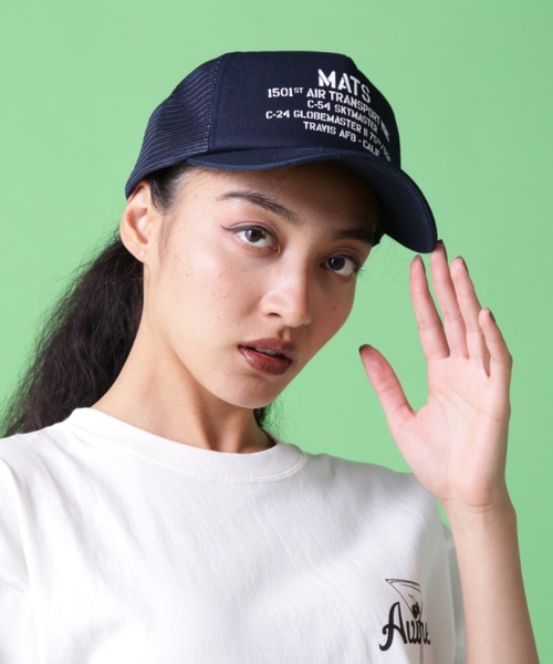 AVIREX（アヴィレックス）の「MESH CAP MATS / メッシュ キャップ / AVIREX / アヴィレックス（キャップ・メンズ・ブラック/ネイビー/オリーブ系/その他・F）」の21枚目の写真