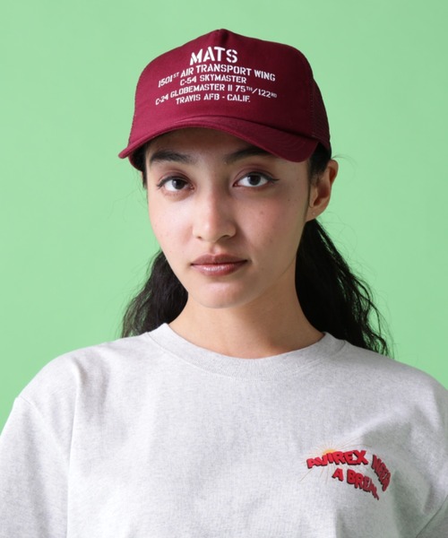 AVIREX（アヴィレックス）の「MESH CAP MATS / メッシュ キャップ / AVIREX / アヴィレックス（キャップ・メンズ・ブラック/ネイビー/オリーブ系/その他・F）」の18枚目の写真