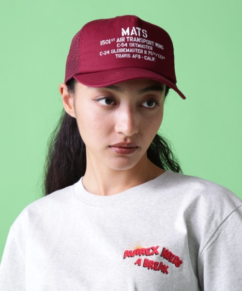 AVIREX（アヴィレックス）の「MESH CAP MATS / メッシュ