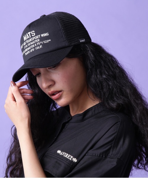 AVIREX（アヴィレックス）の「MESH CAP MATS / メッシュ キャップ / AVIREX / アヴィレックス（キャップ・メンズ・ブラック/ネイビー/オリーブ系/その他・F）」の12枚目の写真