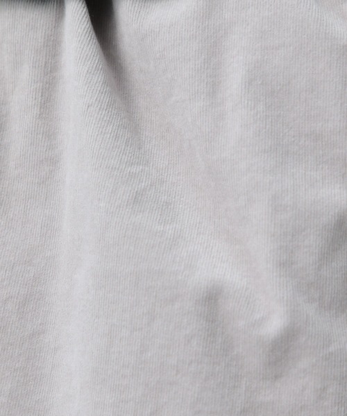 BAYFLOW(ベイフロー)の「ライトコーデュロイ リラックスショートパンツ(その他パンツ・メンズ・グレー/チャコール/ブルー/ブラウン・SMALL/MEDIUM/LARGE)」の8枚目の写真