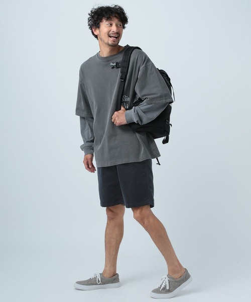 BAYFLOW(ベイフロー)の「ライトコーデュロイ リラックスショートパンツ(その他パンツ・メンズ・グレー/チャコール/ブルー/ブラウン・SMALL/MEDIUM/LARGE)」の5枚目の写真