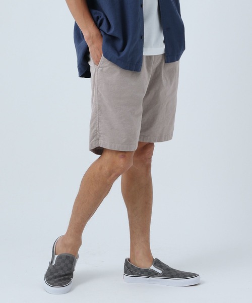 BAYFLOW(ベイフロー)の「ライトコーデュロイ リラックスショートパンツ(その他パンツ・メンズ・グレー/チャコール/ブルー/ブラウン・SMALL/MEDIUM/LARGE)」の6枚目の写真