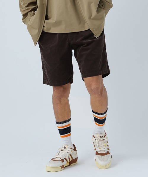 BAYFLOW(ベイフロー)の「ライトコーデュロイ リラックスショートパンツ(その他パンツ・メンズ・グレー/チャコール/ブルー/ブラウン・SMALL/MEDIUM/LARGE)」の11枚目の写真