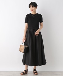 LEPSIM | カットドッキングフレアワンピース　196723(ワンピース)