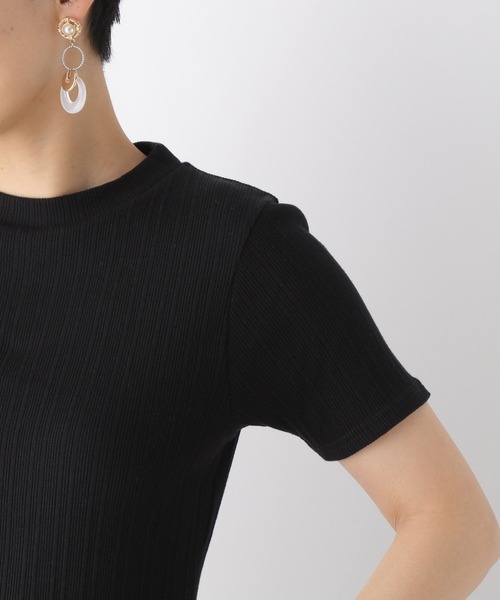 LEPSIM（レプシィム）の「カットドッキングフレアワンピース　196723（ワンピース・レディース・ブラック/ベージュ/アイボリー・FREE）」の11枚目の写真