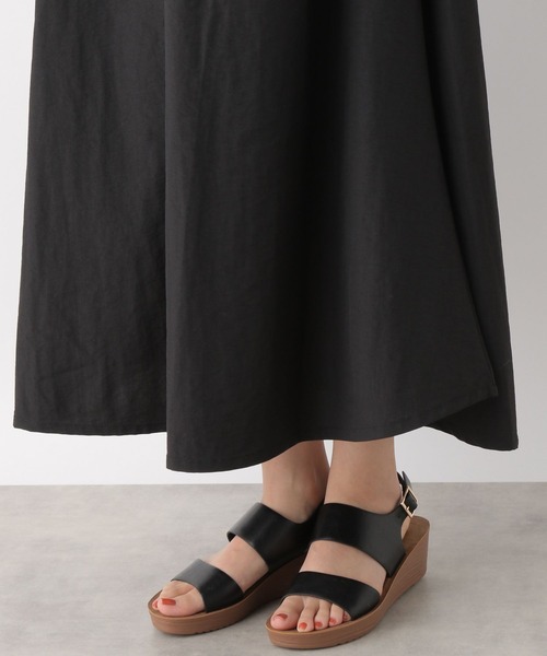 LEPSIM（レプシィム）の「カットドッキングフレアワンピース　196723（ワンピース・レディース・ブラック/ベージュ/アイボリー・FREE）」の13枚目の写真