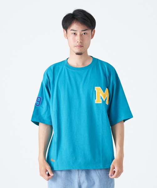 CORISCO（コリスコ）の「サガラワッペン 半袖BIG TEE(M1)（Tシャツ/カットソー・メンズ・レッド/ブラック/ライトグレー/ホワイト/ブルー/グリーン・X-LARGE/MEDIUM/LARGE）」の5枚目の写真