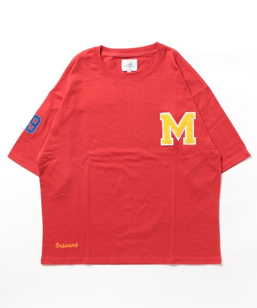 CORISCO（コリスコ）の「サガラワッペン 半袖BIG TEE(M1)（Tシャツ/カットソー・メンズ・レッド/ブラック/ライトグレー/ホワイト/ブルー/グリーン・X-LARGE/MEDIUM/LARGE）」の13枚目の写真