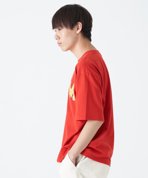 CORISCO（コリスコ）の「サガラワッペン 半袖BIG TEE(M1)（Tシャツ/カットソー・メンズ・レッド/ブラック/ライトグレー/ホワイト/ブルー/グリーン・X-LARGE/MEDIUM/LARGE）」の14枚目の写真
