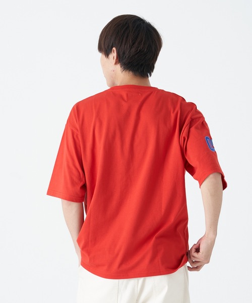 CORISCO（コリスコ）の「サガラワッペン 半袖BIG TEE(M1)（Tシャツ/カットソー・メンズ・レッド/ブラック/ライトグレー/ホワイト/ブルー/グリーン・X-LARGE/MEDIUM/LARGE）」の9枚目の写真