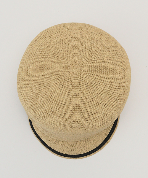 JOURNAL STANDARD relume（ジャーナルスタンダード　レリューム）の「RELUME LINE CASQUETTE：キャスケット（ハット・レディース・ブラック/ベージュ・FREE）」の14枚目の写真