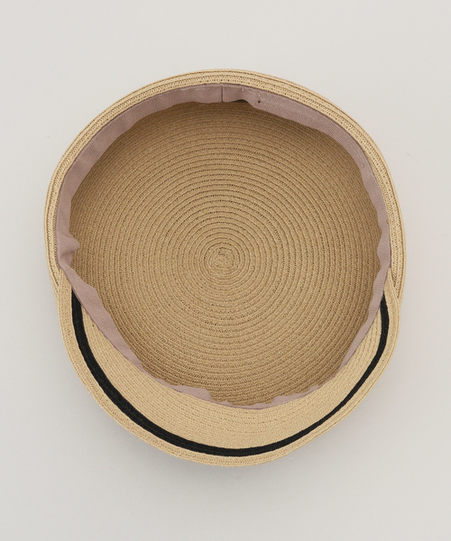 JOURNAL STANDARD relume（ジャーナルスタンダード　レリューム）の「RELUME LINE CASQUETTE：キャスケット（ハット・レディース・ブラック/ベージュ・FREE）」の15枚目の写真