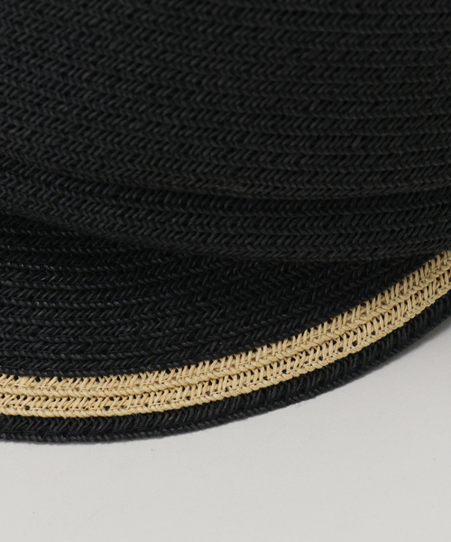 JOURNAL STANDARD relume（ジャーナルスタンダード　レリューム）の「RELUME LINE CASQUETTE：キャスケット（ハット・レディース・ブラック/ベージュ・FREE）」の18枚目の写真