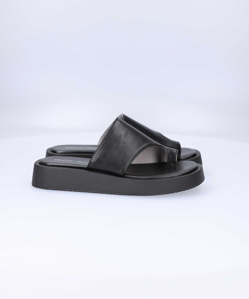 Right-on（ライトオン）の「厚底トングサンダル（サンダル・レディース・ホワイト/ブラック・M/L/XL/S）」の11枚目の写真