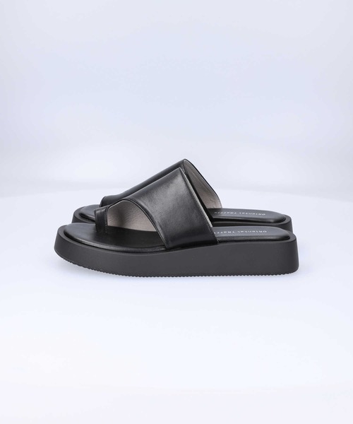 Right-on（ライトオン）の「厚底トングサンダル（サンダル・レディース・ホワイト/ブラック・M/L/XL/S）」の12枚目の写真