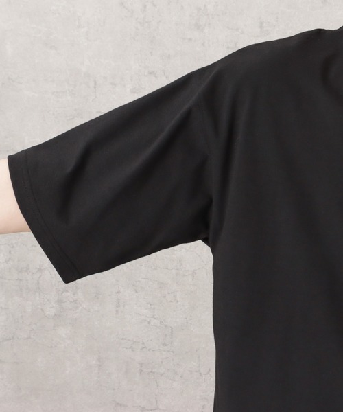KANGOL(カンゴール)の「KANGOL カンゴール フェイクレイヤードバックロゴTシャツ(Tシャツ/カットソー・メンズ・ブルーグリーン/ブラック/ホワイト・M/L/XL)」の12枚目の写真