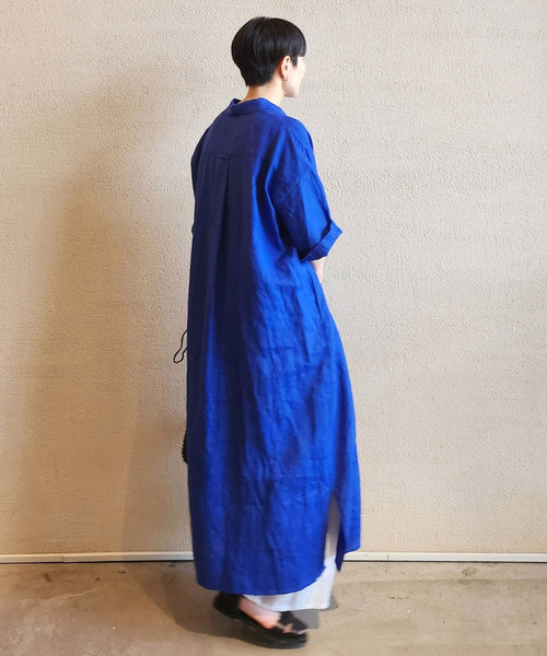【ジャーナルスタンダード】 リネンプルオーバーワンピース 24SS JOURNAL STANDARD LUXE（ジャーナルスタンダード ラックス）の