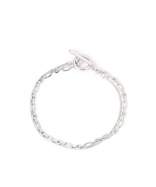 LEPSIM（レプシィム）の「2連メタルマンテルブレス　904589（ブレスレット・レディース・シルバー/ゴールド/ゴールド系その他・ONE SIZE）」の9枚目の写真