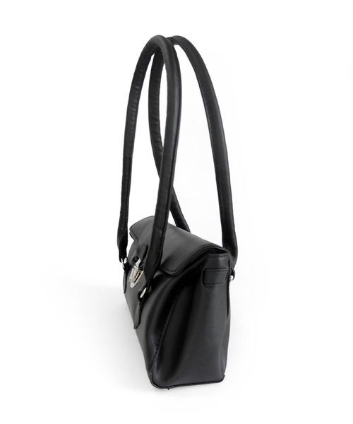 minia（ミニア）の「ロングハンドルバックルバッグ（ハンドバッグ・レディース・ブラック・FREE）」の14枚目の写真