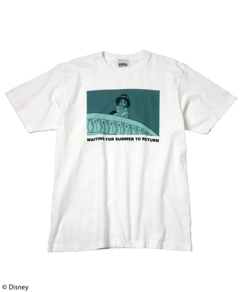4GEEKS BY SPIRALGIRL(フォーギークスバイスパイラルガール)の「【Disney/ディズニー/プリンセス】ClippingアートTシャツ(Tシャツ/カットソー・レディース・パープル/ブルー/ピンク/グリーン/ベージュ/ブラウン・FREE)」の9枚目の写真