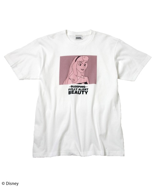 4GEEKS BY SPIRALGIRL(フォーギークスバイスパイラルガール)の「【Disney/ディズニー/プリンセス】ClippingアートTシャツ(Tシャツ/カットソー・レディース・パープル/ブルー/ピンク/グリーン/ベージュ/ブラウン・FREE)」の13枚目の写真