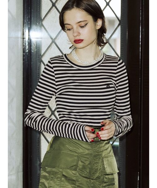 jouetie(ジュエティ)の「ミリタリーBIGポケットスカパン(その他パンツ・レディース・ブラック/カーキ/ブルー/ピンク/パープル・MEDIUM)」の8枚目の写真