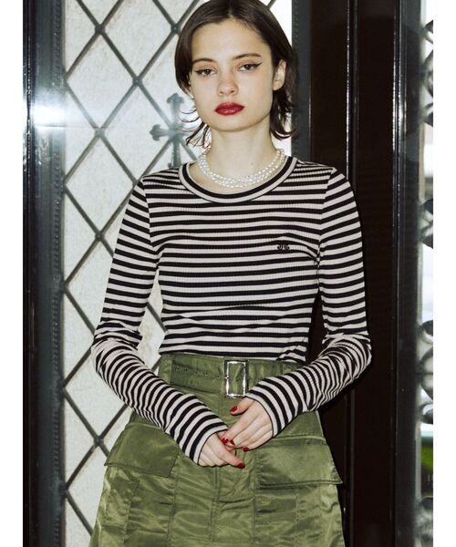 jouetie(ジュエティ)の「ミリタリーBIGポケットスカパン(その他パンツ・レディース・ブラック/カーキ/ブルー/ピンク/パープル・MEDIUM)」の11枚目の写真