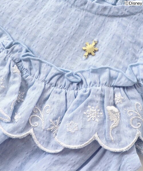 Disney（ディズニー）の「ディズニープリンセス・フローズン/オフショルチュニック（チュニック・キッズ・ピンク/サックスブルー/イエロー/ラベンダー・120/140/80/100/130/110/90）」の20枚目の写真