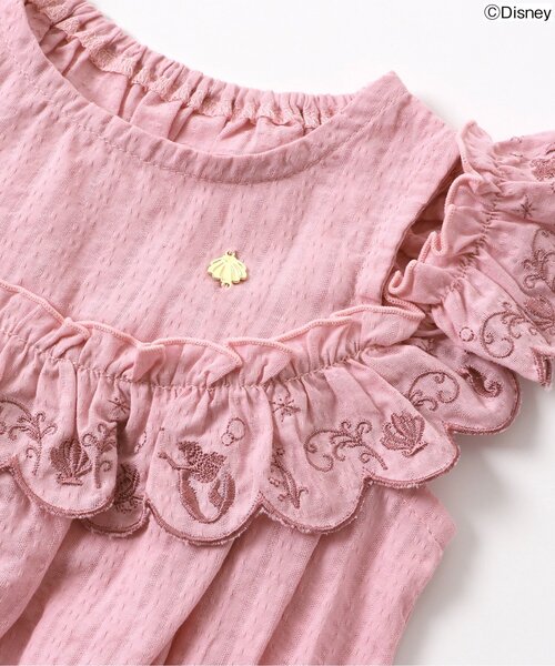 Disney（ディズニー）の「ディズニープリンセス・フローズン/オフショルチュニック（チュニック・キッズ・ピンク/サックスブルー/イエロー/ラベンダー・120/140/80/100/130/110/90）」の19枚目の写真
