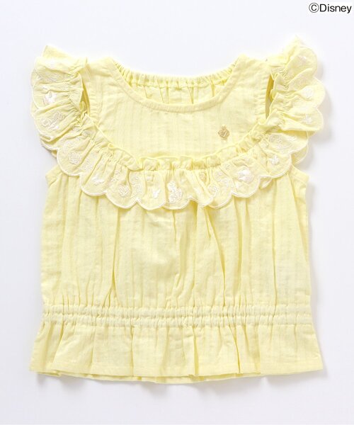 Disney（ディズニー）の「ディズニープリンセス・フローズン/オフショルチュニック（チュニック・キッズ・ピンク/サックスブルー/イエロー/ラベンダー・120/140/80/100/130/110/90）」の17枚目の写真