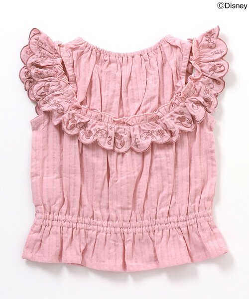 Disney（ディズニー）の「ディズニープリンセス・フローズン/オフショルチュニック（チュニック・キッズ・ピンク/サックスブルー/イエロー/ラベンダー・120/140/80/100/130/110/90）」の14枚目の写真