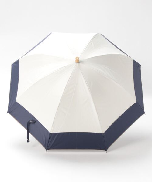 macocca(マコッカ)の「完全遮光 UVカット100% 晴雨兼用 竹手元 タッセル付き 長傘 パイピング切替(長傘・レディース・オフホワイト/モカ/グレイッシュベージュ・FREE)」の9枚目の写真