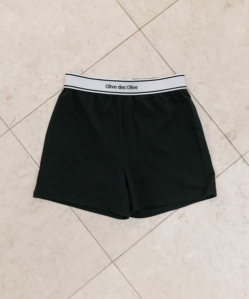 OLIVE des OLIVE（オリーブデオリーブ）の「オリーブパンツ（その他アンダーウェア/インナー・レディース・オートミール/ブラック・FREE）」の2枚目の写真