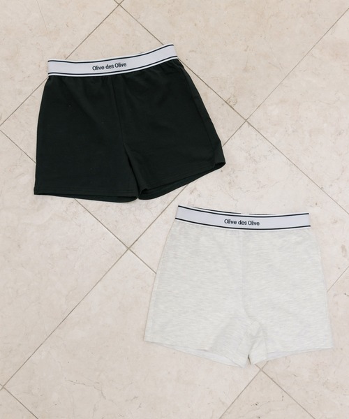 OLIVE des OLIVE（オリーブデオリーブ）の「オリーブパンツ（その他アンダーウェア/インナー・レディース・オートミール/ブラック・FREE）」の3枚目の写真
