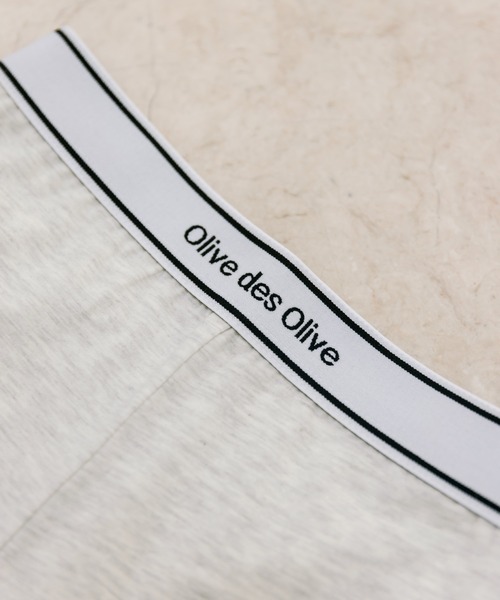 OLIVE des OLIVE（オリーブデオリーブ）の「オリーブパンツ（その他アンダーウェア/インナー・レディース・オートミール/ブラック・FREE）」の10枚目の写真