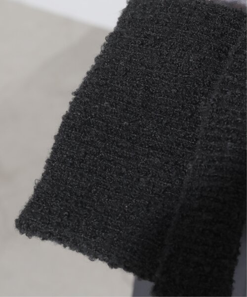 RAY CASSIN（レイカズン）の「ネコミミニットワッチ（ニットキャップ/ビーニー・レディース・ブラック/キナリ・FREE）」の12枚目の写真