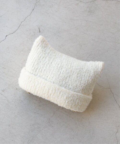 RAY CASSIN（レイカズン）の「ネコミミニットワッチ（ニットキャップ/ビーニー・レディース・ブラック/キナリ・FREE）」の16枚目の写真