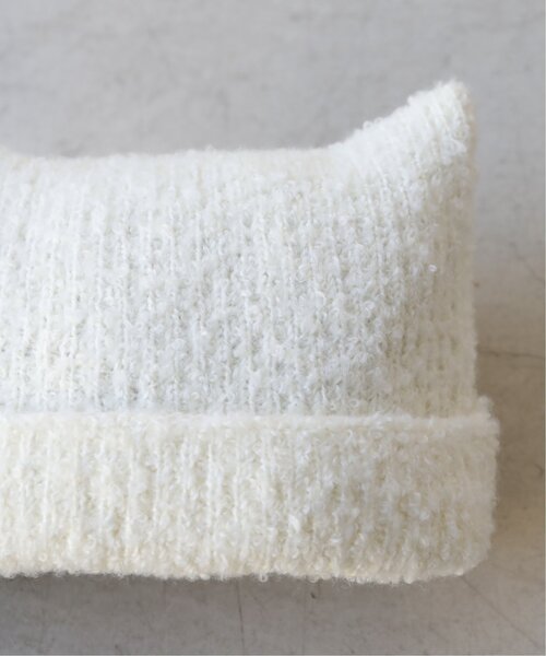 RAY CASSIN（レイカズン）の「ネコミミニットワッチ（ニットキャップ/ビーニー・レディース・ブラック/キナリ・FREE）」の17枚目の写真