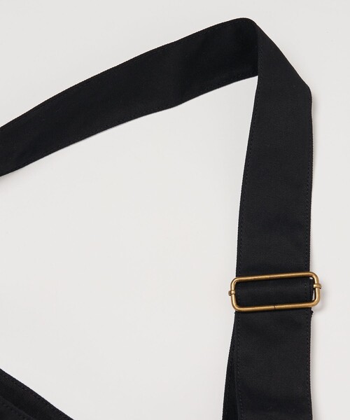 FREAK'S STORE（フリークスストア）の「キャンバス ニュースペーパーバッグ/ワンポイントDカン付き ビッグキャンバス ワークショルダーバッグ（ショルダーバッグ・メンズ・ホワイト/ブラック/ベージュ/オリーブ/ナチュラル・ONE SIZE）」の12枚目の写真