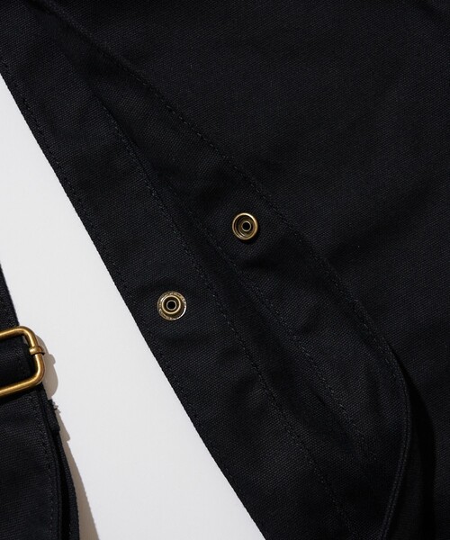 FREAK'S STORE（フリークスストア）の「キャンバス ニュースペーパーバッグ/ワンポイントDカン付き ビッグキャンバス ワークショルダーバッグ（ショルダーバッグ・メンズ・ホワイト/ブラック/ベージュ/オリーブ/ナチュラル・ONE SIZE）」の19枚目の写真