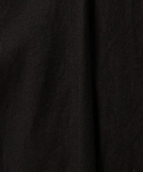 BEAUTY&YOUTH UNITED ARROWS（ビューティーアンドユースユナイテッドアローズ）の「BY リネンレーヨンタックワイドパンツ◆（その他パンツ・レディース・ブラック/ベージュ・SMALL/MEDIUM）」の7枚目の写真