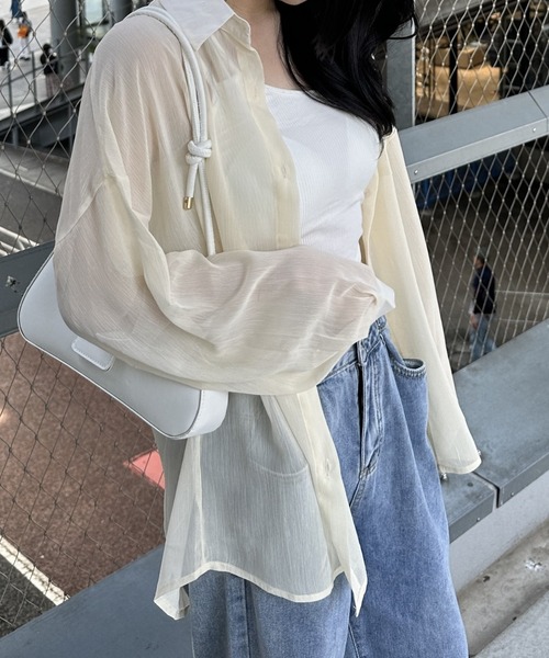 Stand Alone シースルーブラウス Stand Alone シースルーブラウス