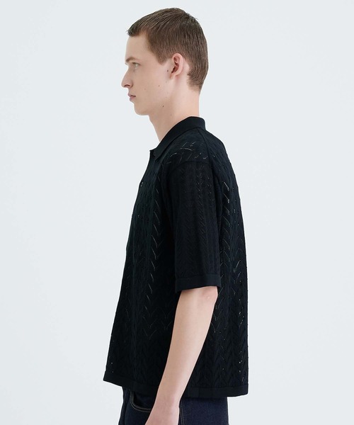 ALLEGE（アレッジ）の「STUDIOUS別注 S/S Open Border Cardigan 