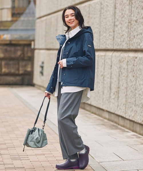 AIGLE(エーグル)の「全天候対応 防水 軽量 タデンプラス2 クロッグシューズ /ブーツ(レインシューズ・レディース・レッド/ブラック/バイオレット/バーガンディー・39/40/36/37/38)」の16枚目の写真