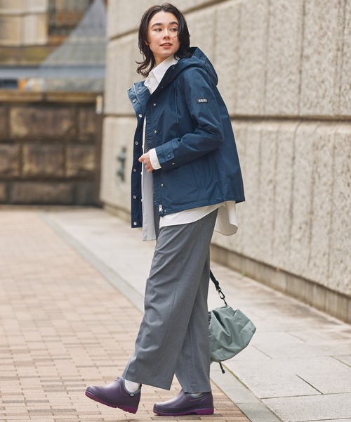 AIGLE(エーグル)の「全天候対応 防水 軽量 タデンプラス2 クロッグシューズ /ブーツ(レインシューズ・レディース・レッド/ブラック/バイオレット/バーガンディー・39/40/36/37/38)」の15枚目の写真