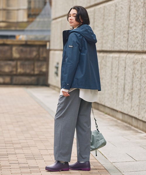 AIGLE(エーグル)の「全天候対応 防水 軽量 タデンプラス2 クロッグシューズ /ブーツ(レインシューズ・レディース・レッド/ブラック/バイオレット/バーガンディー・39/40/36/37/38)」の20枚目の写真