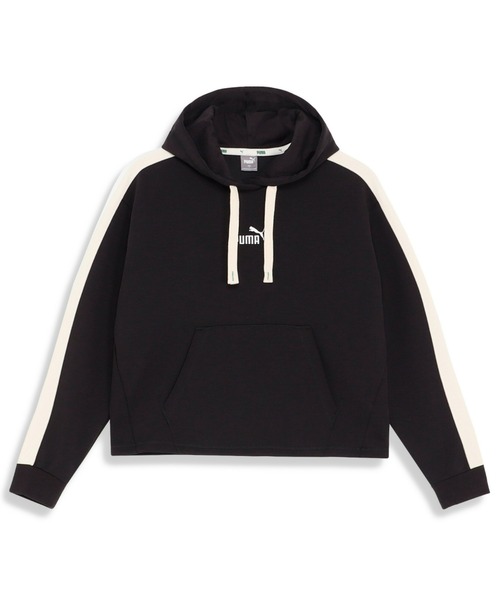 PUMA(プーマ)の「PUMA プーマ ウィメンズ CORE HERITAGE フーディースウェット(スウェット・レディース・ブラック/オフホワイト/グリーン・LARGE/MEDIUM/X-LARGE/SMALL)」の2枚目の写真